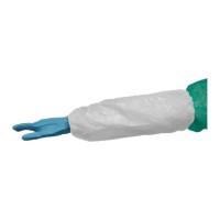 MANGUITOS POLIETILENO BRANCO C/ ELÁSTICOS (1000un)